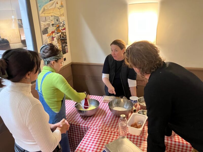 Rome: Fresh Pasta Making and Tiramisu Dessert Master Class - Enjoying Your Self-Made Meal with Wine