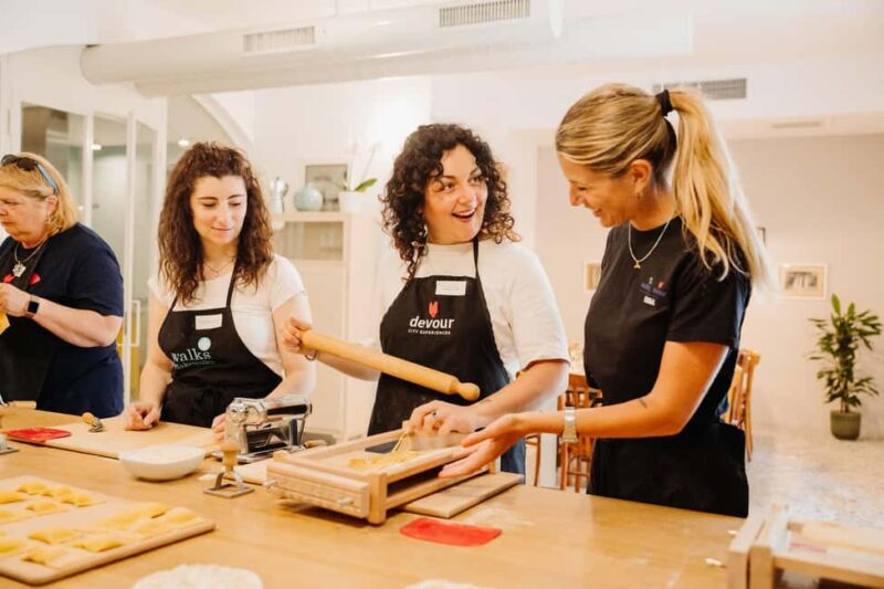 Rome: Fresh Pasta-Making Class with Wine and Gelato - Starting in the Heart of Trastevere
