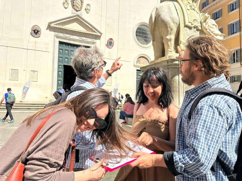 Rome: Fun Treasure Hunt with Prizes around the City Center - Key Points