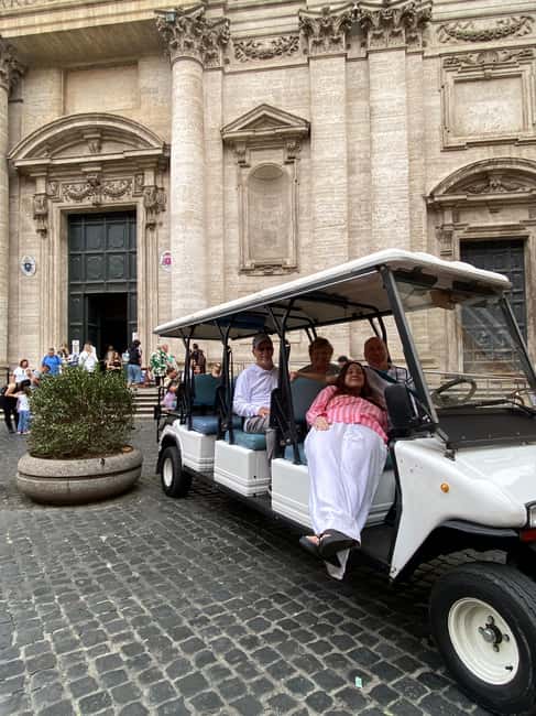 Rome: Golf Car Tour for Cruise Passengers - Key Points