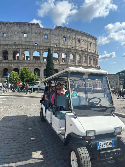 Rome: Golf Car Tour for Cruise Passengers - Scenic Views and Iconic Landmarks Along the Route