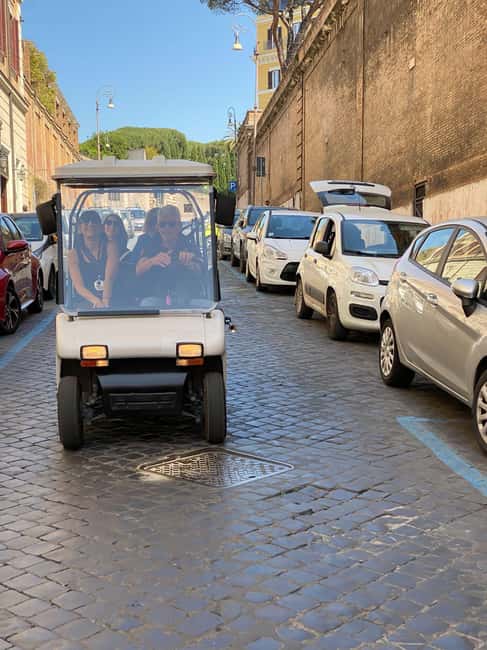 Rome: Golf Car Tour for Cruise Passengers - Tour Logistics and Practical Details