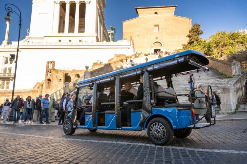 Rome Golf Cart - Iconic Landmarks: Up Close and Personal
