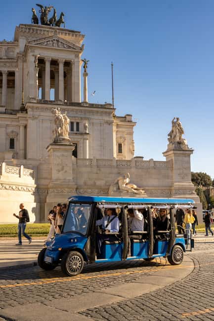 Rome Golf Cart - Scenic Cruising Through Rome’s Historic Streets