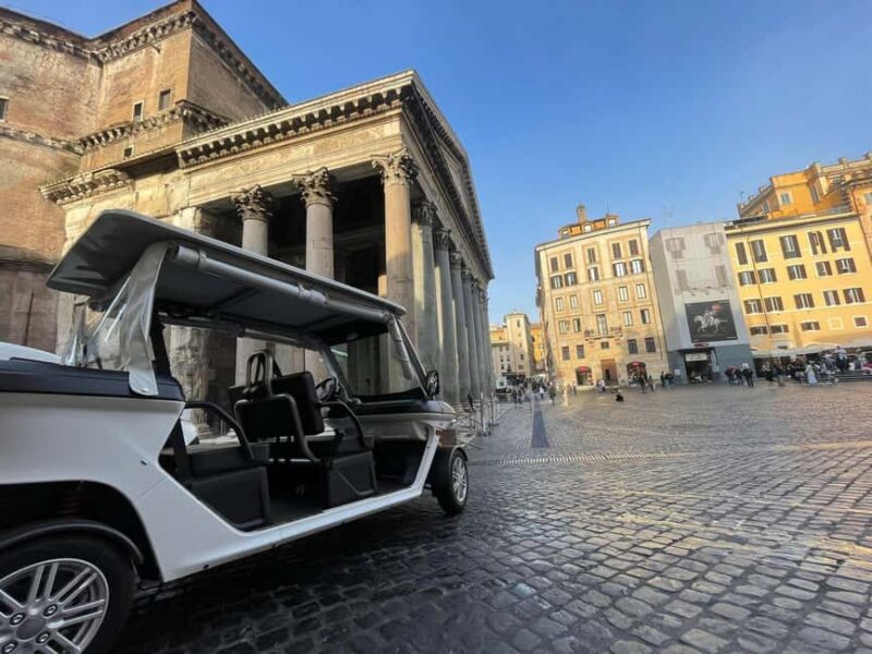 Rome Golf Cart Tour: Catacombs & Appian Way with Tickets - Key Points