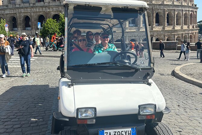 Rome Golf Cart tour for Cruise passengers - The Food Bonus: Free Ice Cream Included