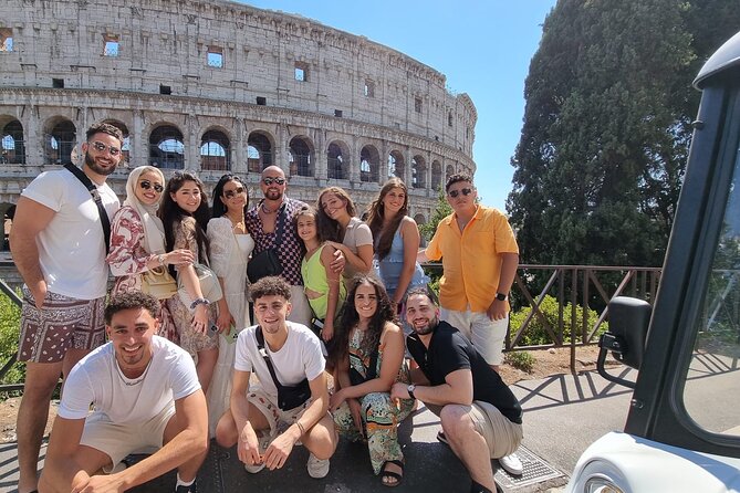 Rome Golf Cart Tour from Villa Borghese Gardens - The Theatre of Marcellus and Piazza Navona