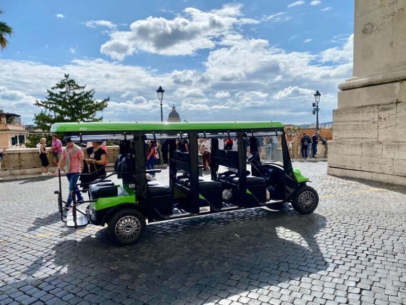 Rome: Golf Cart Tour with Artisanal Gelato Tasting - Gelato Tasting: A Delicious City Treat