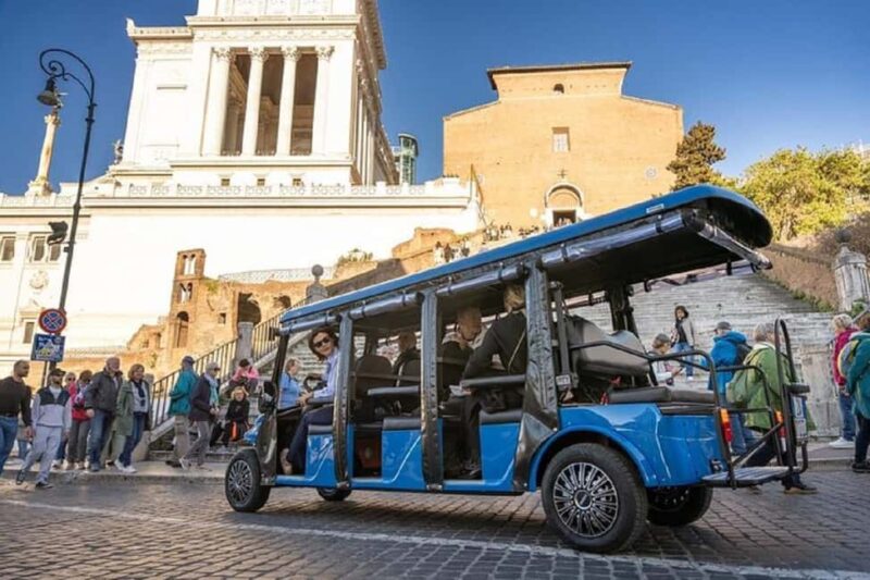 Rome: Golf Cart Tour with Augmented Reality - Discover Rome’s Historic Landmarks in a Comfortable Golf Cart
