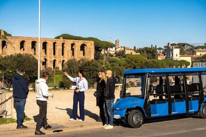 Rome: Golf Cart Tour with Augmented Reality - Visiting the Colosseum and Circus Maximus with AR Visuals