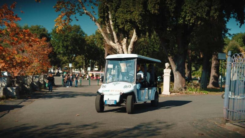 Rome: Golf Cart & Virtual Reality Experience w/ Food Tasting - Discover Rome from a Golf Cart Across Its Most Famous Landmarks