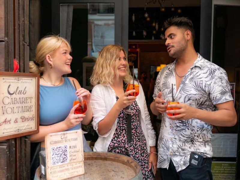 Rome: Guided Bar Crawl with Drinks & Dark History - Authentic Italian Drinks in Atmospheric Bars