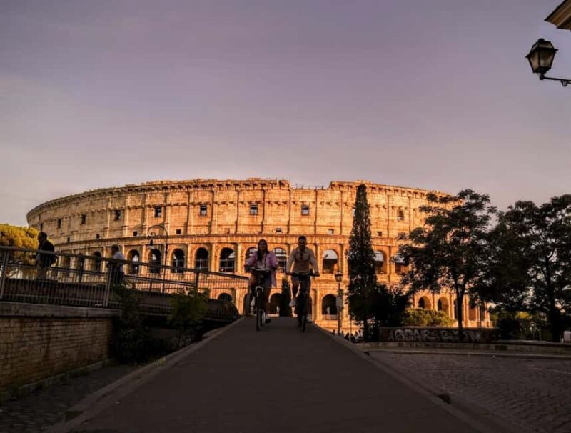 Rome: Guided Bike Tour at Sunset among the Masterpieces of the Historic Center - Starting Point Inside the ONDINA GENERALI Sports Club