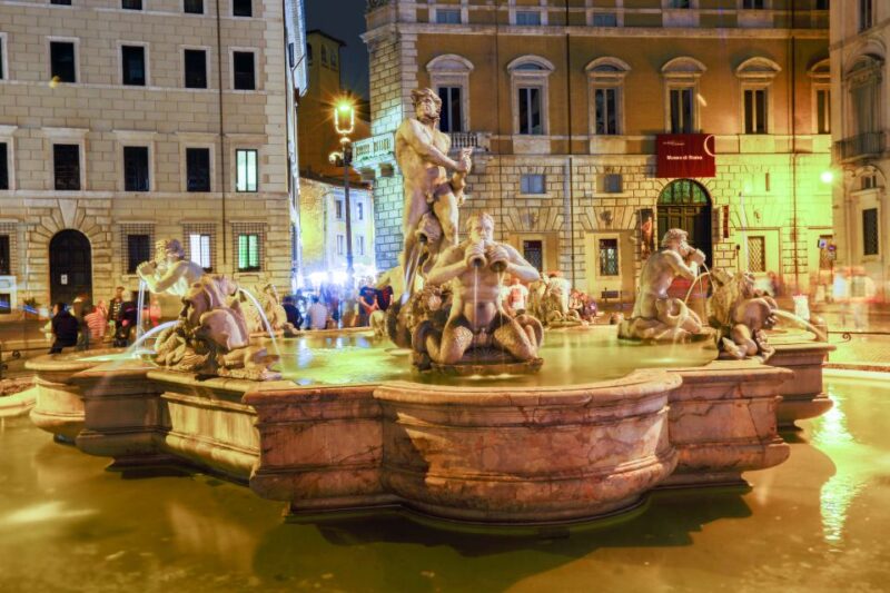 Rome: Guided City Center Evening Sightseeing Walking Tour - Exploring Piazza Navona and Bernini’s Four Rivers Fountain