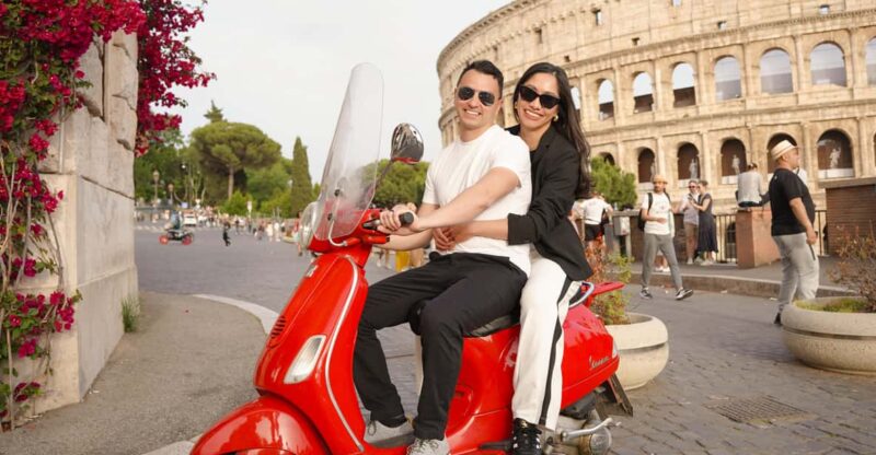 Rome: Guided City Food Tour by Vespa and Tastings - Meet Your Guide and Driver in Front of Caffe Roma