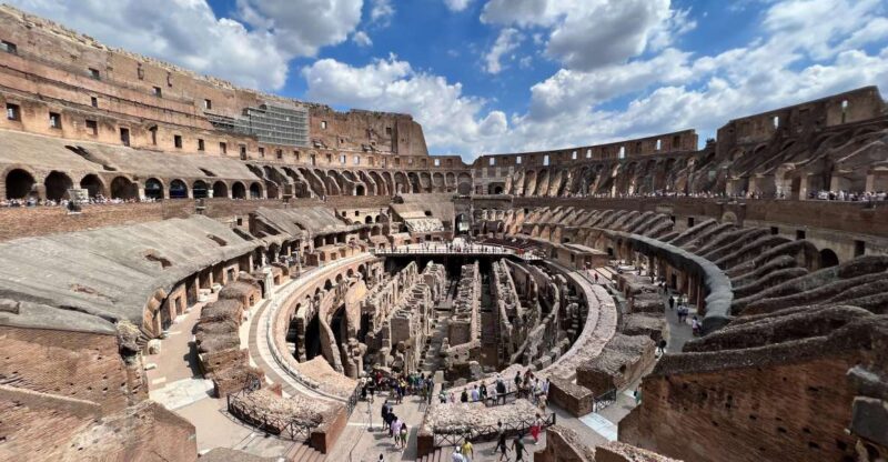 Rome: Guided Colosseum Tour with Arena Entrance - Meeting Point and Tour Schedule in Rome’s Historic Center