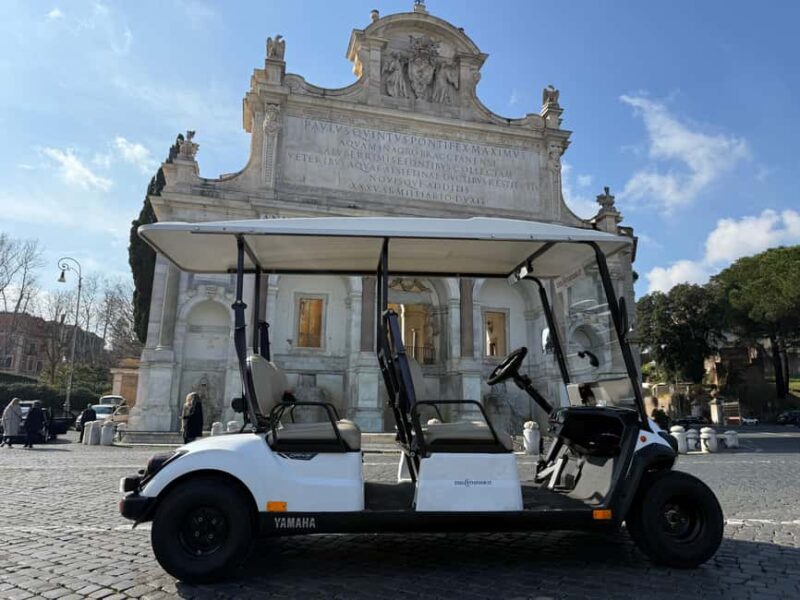 Rome: Guided Golf Cart Tour with Pickup - Discover Rome’s Nighttime Landmarks in Comfort