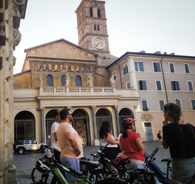 Rome :guided night e-bike tour with typical ice-cream - Visiting Campo dei Fiori and Piazza Navona