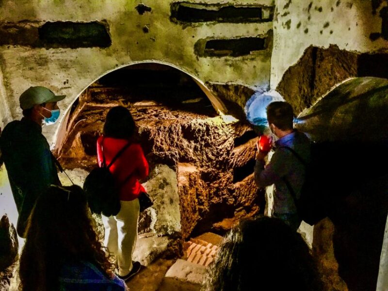 Rome: Guided Roman Catacombs Tour with Transfers - Explore the Deep Maze of the Domitilla Catacombs