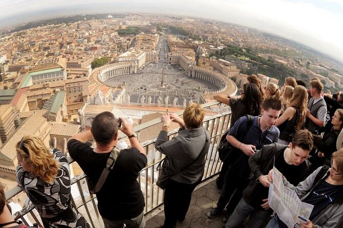 Rome: Guided Tour of St. Peter's Dome Climb, Basilica & Vatacombs - Pacing and Physical Demands