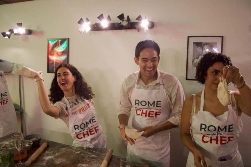 Rome: Hands-On Pizza Cooking Class with Spritz Mixology - Key Points