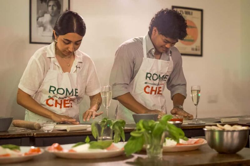 Rome: Hands-On Pizza Cooking Class with Spritz Mixology - No Gluten-Free Options but Great Value for the Experience