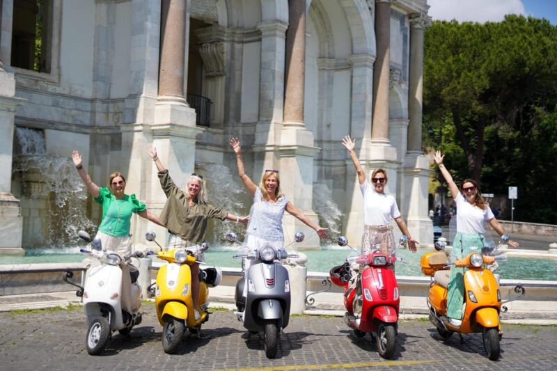 Rome: Hidden Gems Guided Vespa experience with Photos - Rome Vespa Tour: A Unique and Picturesque Ride