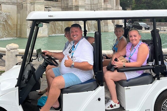 Rome Highlights City Tour by Golf Cart with Gelato - Key Points