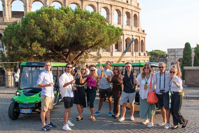 Rome Highlights Express Golf Cart Tour - Key Points