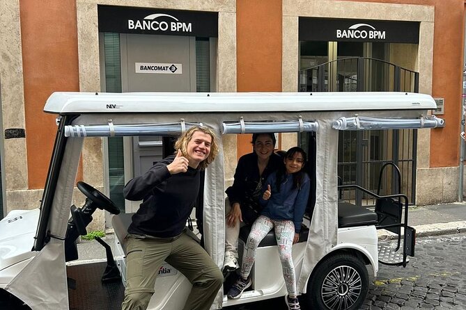 Rome Highlights Private Tour by Golf Cart - Evening and Nighttime Views from the Golf Cart