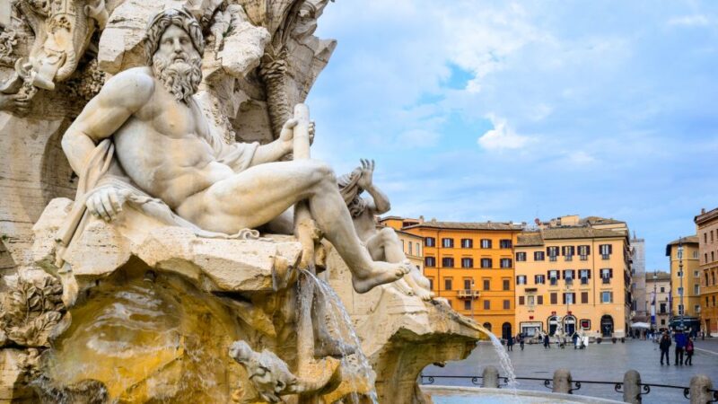 Rome Highlights: Squares and Fountains Walking Guided Tour - Piazza Navona: Rome’s Most Elegant Baroque Square