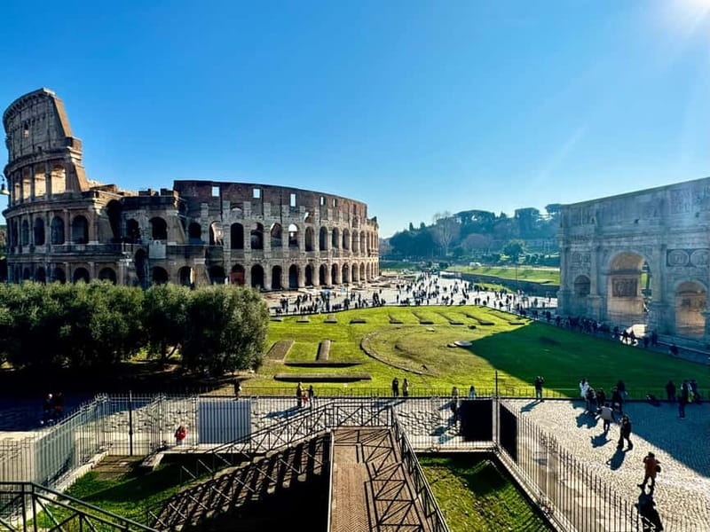 Rome: Hop-on Hop-off Bus and Colosseum, Ancient Rome Tour - Key Points