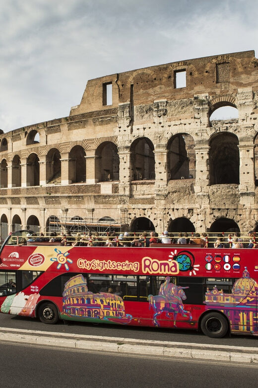 Rome: Hop-on Hop-off Bus Tour and Colosseum Experience - Explore Rome at Your Own Pace with the Hop-on Hop-off Bus and Colosseum Entry