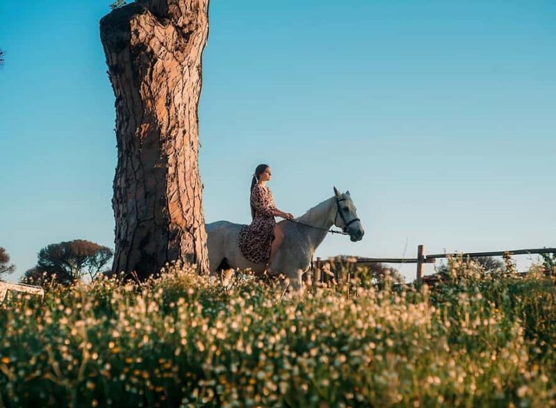 Rome: Horseback Riding Experience in Castel Fusano - Discovering Castel Fusanos Lush Greenery