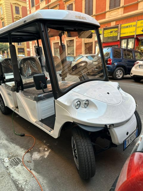 Rome: imperial city ,private golfcart tour & hotel pick-up. - Exploring Piazza Venezia and Via del Corso