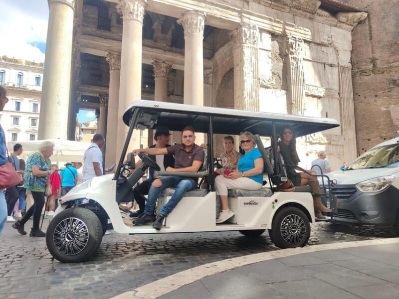 Rome: imperial city ,private golfcart tour & hotel pick-up. - Piazza del Popolo and Piazza di Spagna: The Heart of Rome