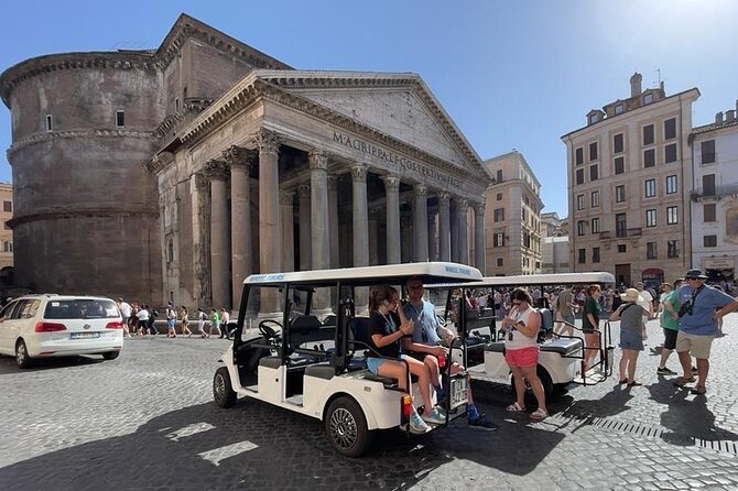 Rome in a Day golf cart tour for cruisers with Pizza & Gelato - Explore Rome in Just Over Three Hours on a Golf Cart Tour for Cruisers