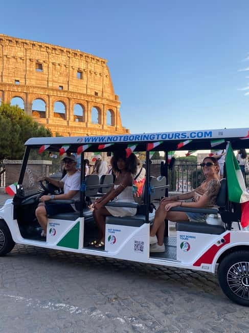 Rome in a Day: The Ultimate Private Golf Cart Tour - Key Points