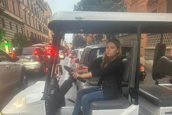 Rome in Golf Car a Private Trip between History and Beauty - Shopping and the Imperial Forums