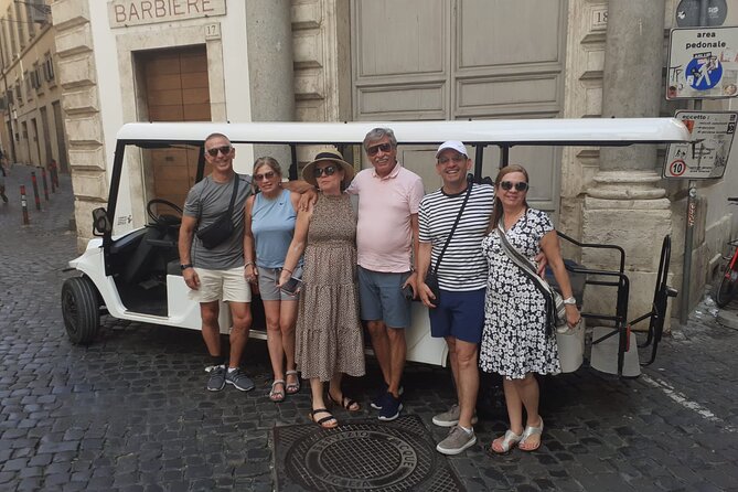 Rome in Golf Cart 4 hours Private Tour with Pickup from hotel - The Experience of a Private, In-Depth Tour