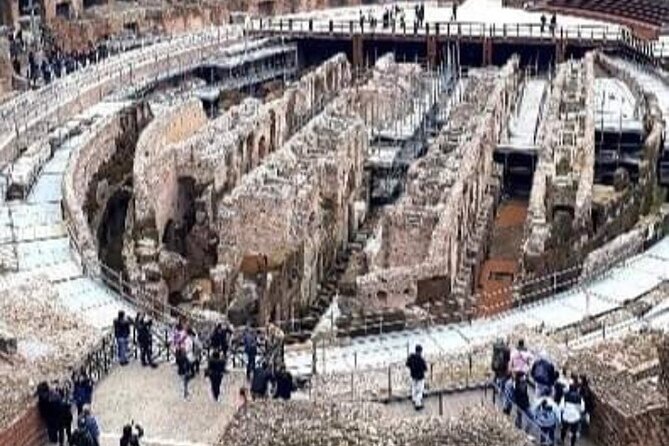 Rome in one day from the Port of Civitavecchia - Inside the Colosseum: The Icon of Rome