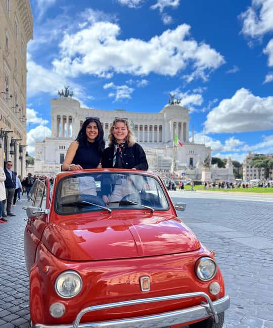 Rome in Style: Fiat Cinquecento Colosseum Photoshoot - Key Points