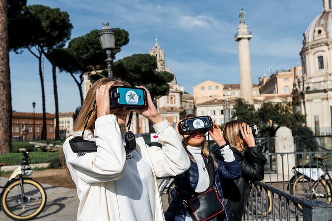 Rome in the Morning 3hr E-Bike Tour - The Experience of Virtual Reality and Extra Features