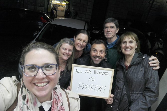 Rome Jewish Ghetto Food & Wine Tour & Guided Visit of Top Sites Lit Up at Night - Logistics: Meeting, Group Size, and Accessibility