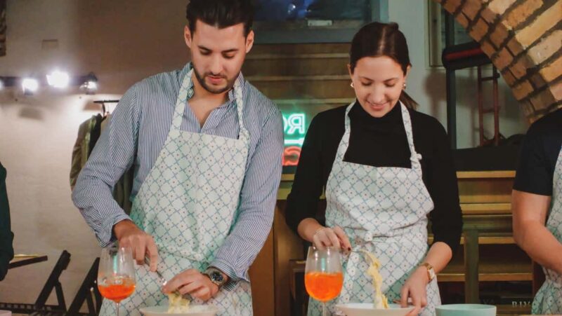 Rome: Make Pasta & Mix 3 Italian Spritz Near the Colosseum - Expert Guides and Friendly Hosts