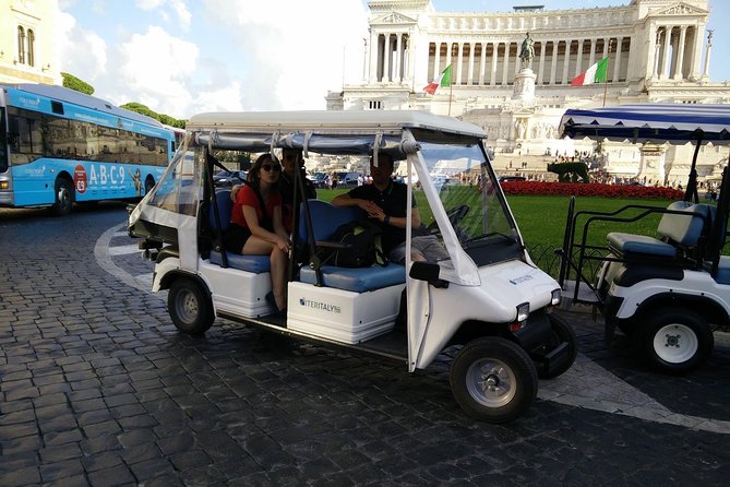 Rome Must See Golf Cart Tour: Pantheon Navona & Trevi Fountain - Key Points