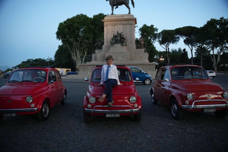 Rome: Night Magic Vintage Car Experience Photoshoot - The Route: Iconic and Hidden Sights Combined