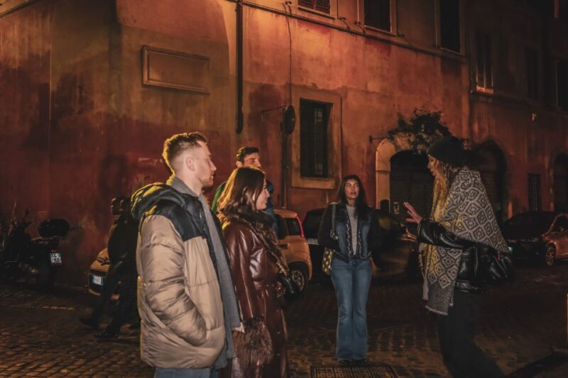 Rome Night Mysteries Guided Walking Tour - Key Points