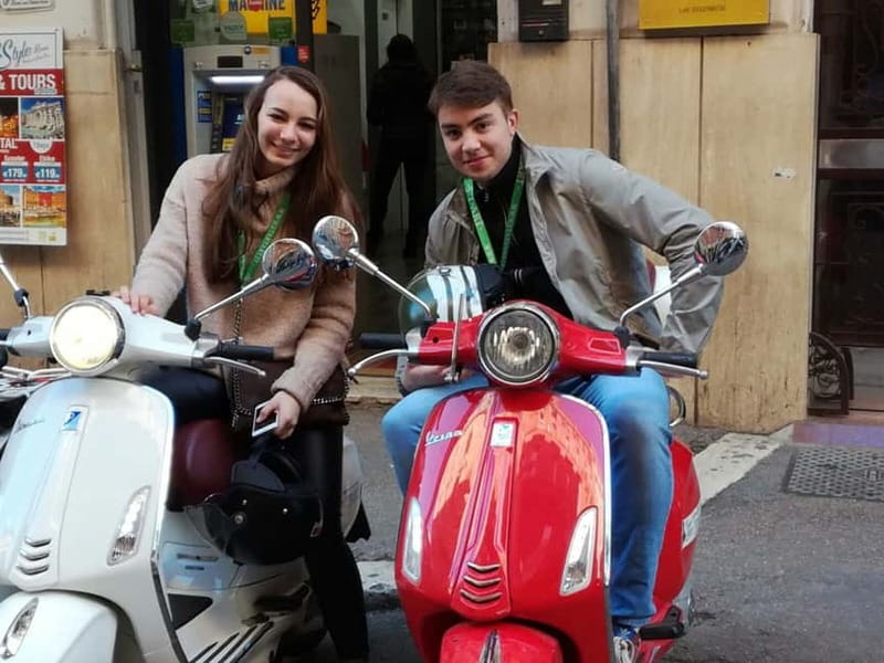 Rome: Nighttime Vespa Rental - Key Points