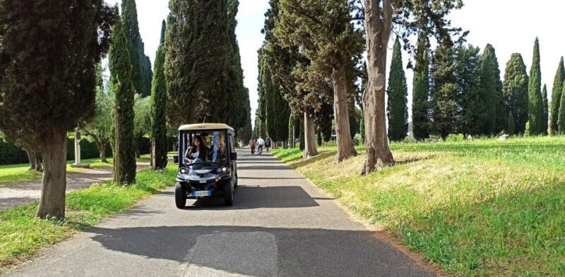 Rome: Official Catacombs Guided Tour with Golf Cart Shuttle - Convenient Pick-up Near the Colosseum with Easy Access